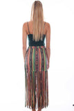 Scully Leather Honey Creek Serape Microfiber Serape Print Skirt W/Frin - Scully Leather - Flyclothing LLC