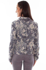 Scully Zip Drape Cross Over Jacket - Scully Leather - Flyclothing LLC