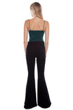 Scully Leather Honey Creek Black Corduroy Bell Bottom Pants - Scully Leather