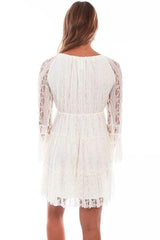 Scully IVORY LACE DRESS - Flyclothing LLC