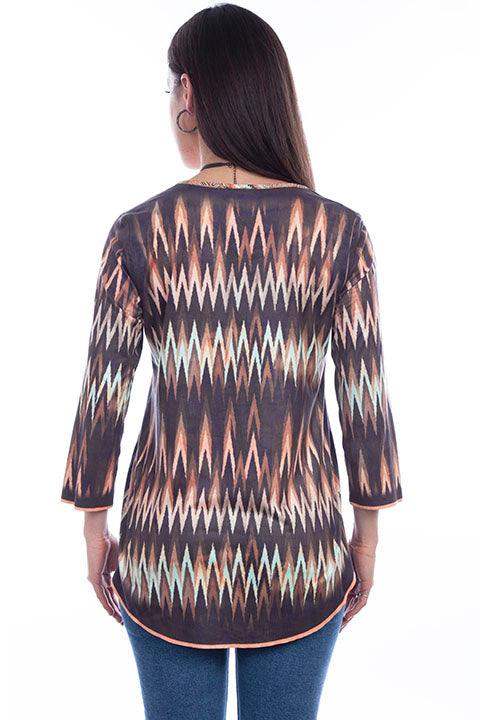 Scully Microfiber Print Reversible Top - Scully Leather - Flyclothing LLC