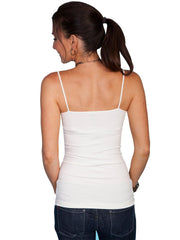 Scully IVORY SEAMLESS CAMISOLE (5 PACK) - Scully Leather