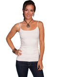 Scully IVORY SEAMLESS CAMISOLE (5 PACK) - Scully Leather