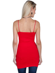 Scully RED LONG SEAMLESS CAMISOLE (5 PACK) - Flyclothing LLC
