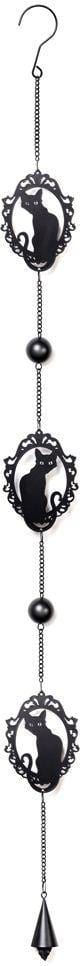 The Vault Feline Silhouette Hanging Decoration - Alchemy Gothic