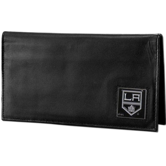 Los Angeles Kings® Deluxe Leather Checkbook Cover - Siskiyou Buckle