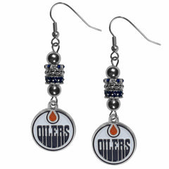 Edmonton Oilers® Euro Bead Earrings - Siskiyou Buckle