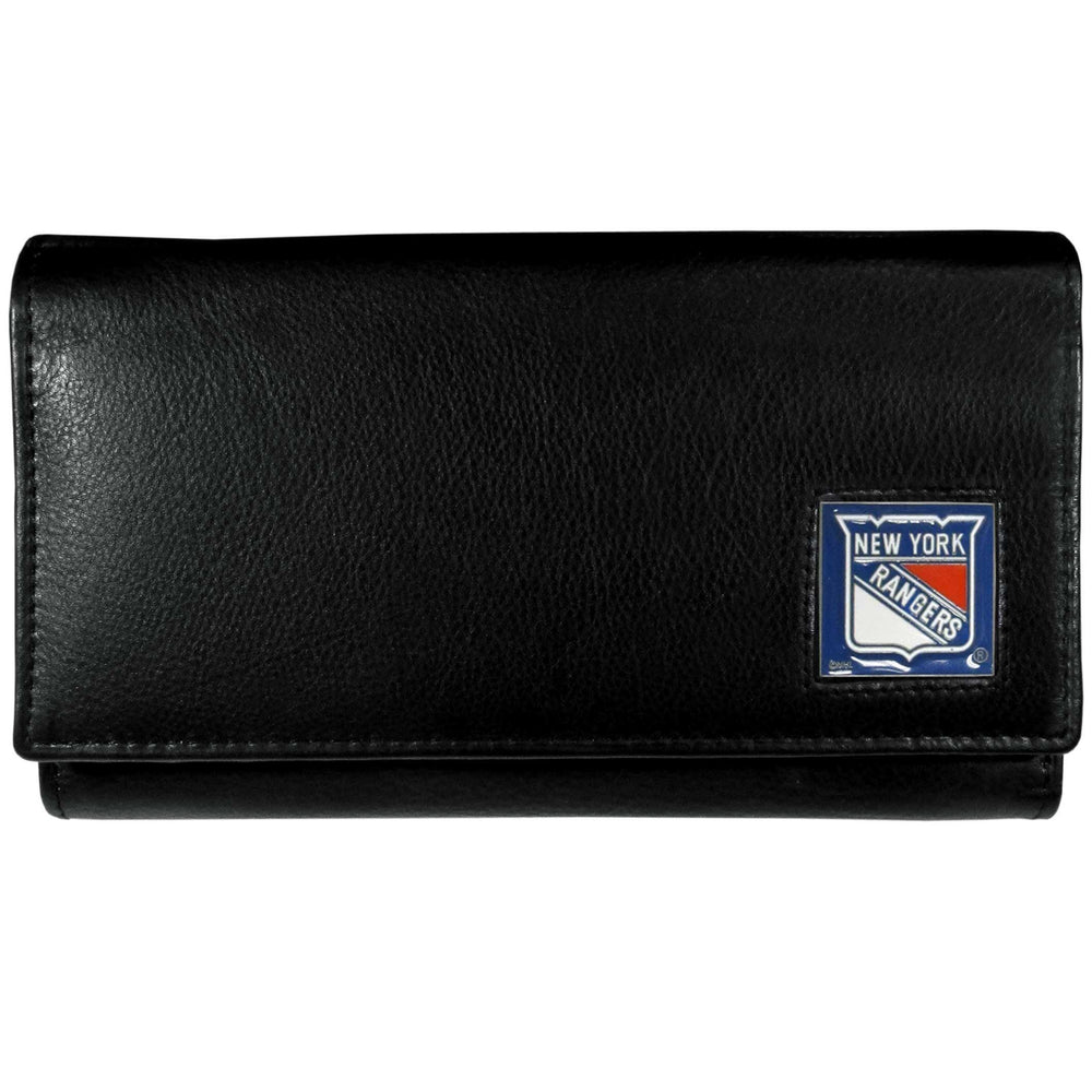New York Rangers® Leather Women's Wallet - Siskiyou Buckle
