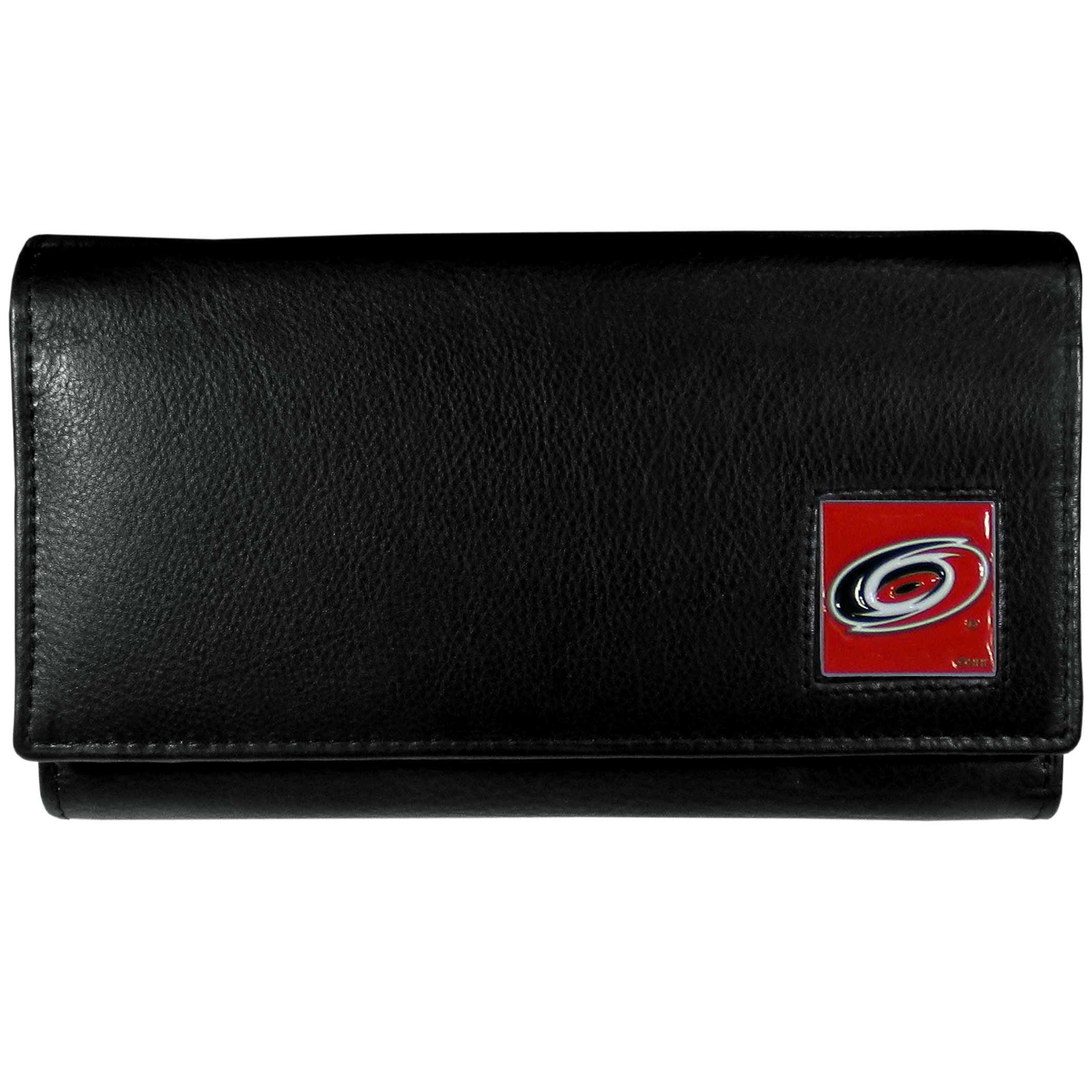 Carolina Hurricanes® Leather Women's Wallet - Siskiyou Buckle