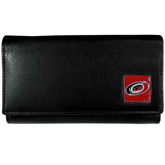 Carolina Hurricanes® Leather Women's Wallet - Siskiyou Buckle