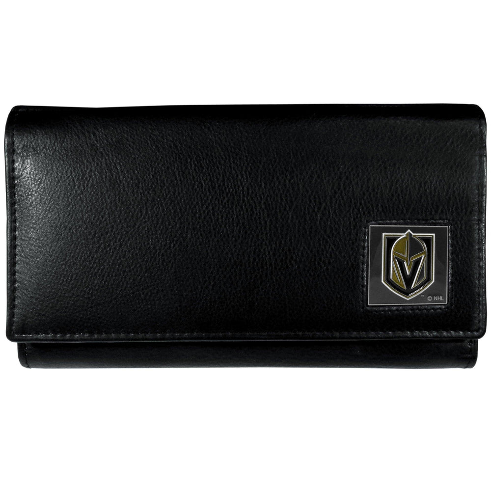 Vegas Golden Knights® Leather Women's Wallet - Siskiyou Buckle
