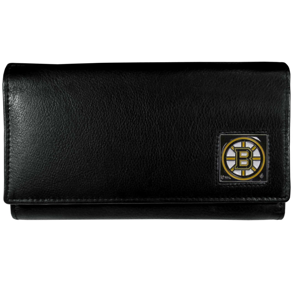Boston Bruins® Leather Women's Wallet - Siskiyou Buckle