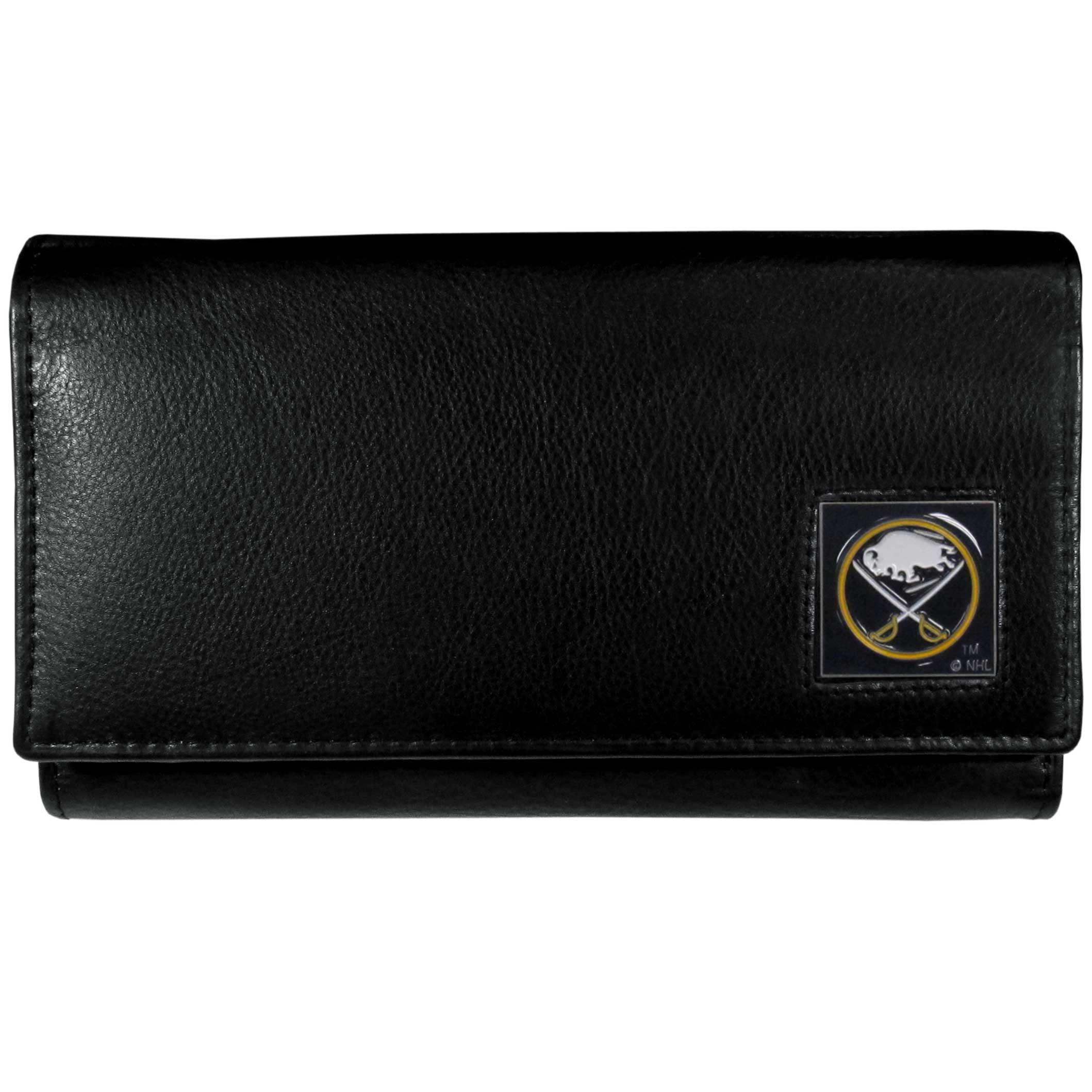 Buffalo Sabres® Leather Women's Wallet - Flyclothing LLC