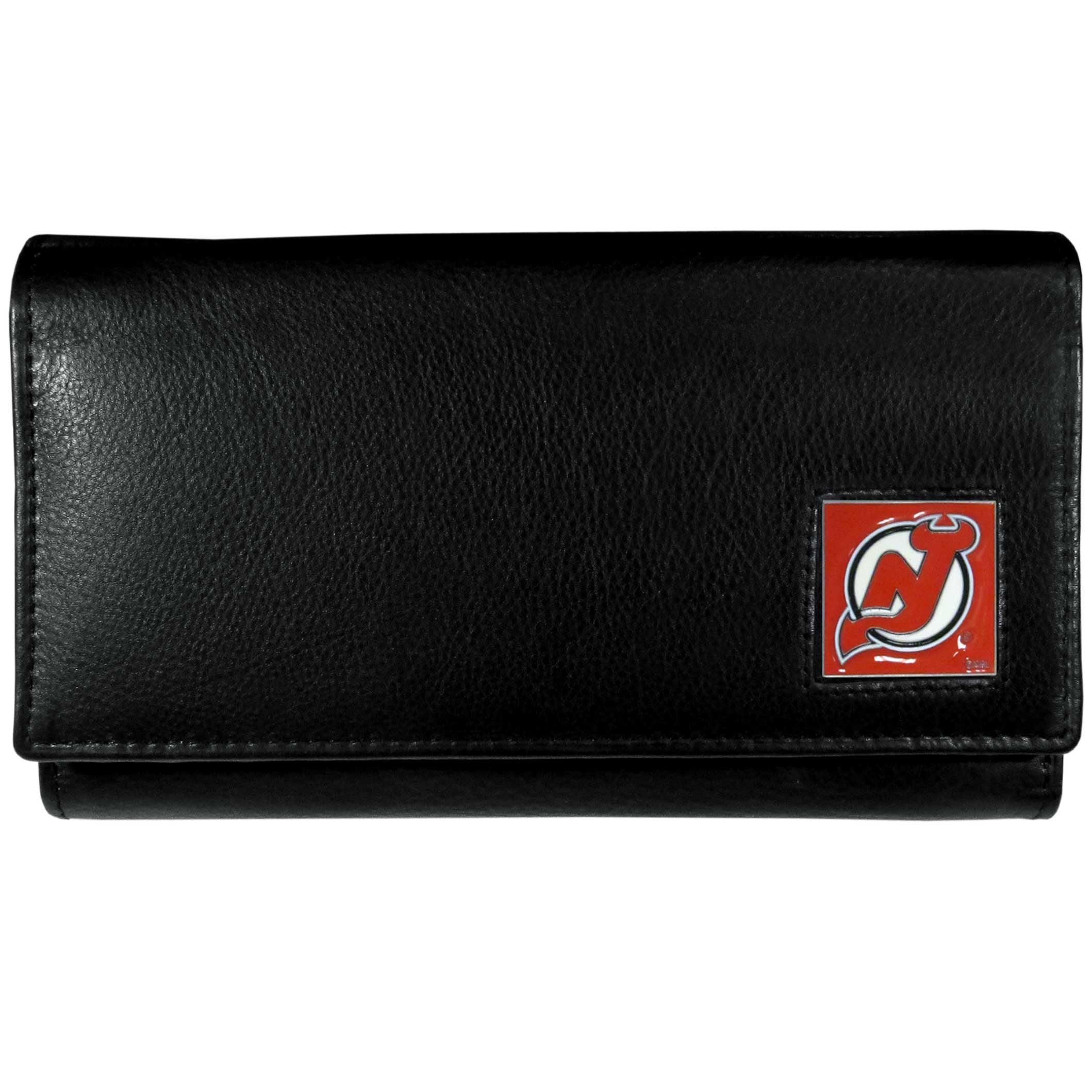 New Jersey Devils® Leather Women's Wallet - Flyclothing LLC
