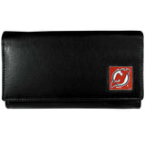 New Jersey Devils® Leather Women's Wallet - Siskiyou Buckle