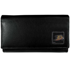 Anaheim Ducks® Leather Women's Wallet - Siskiyou Buckle