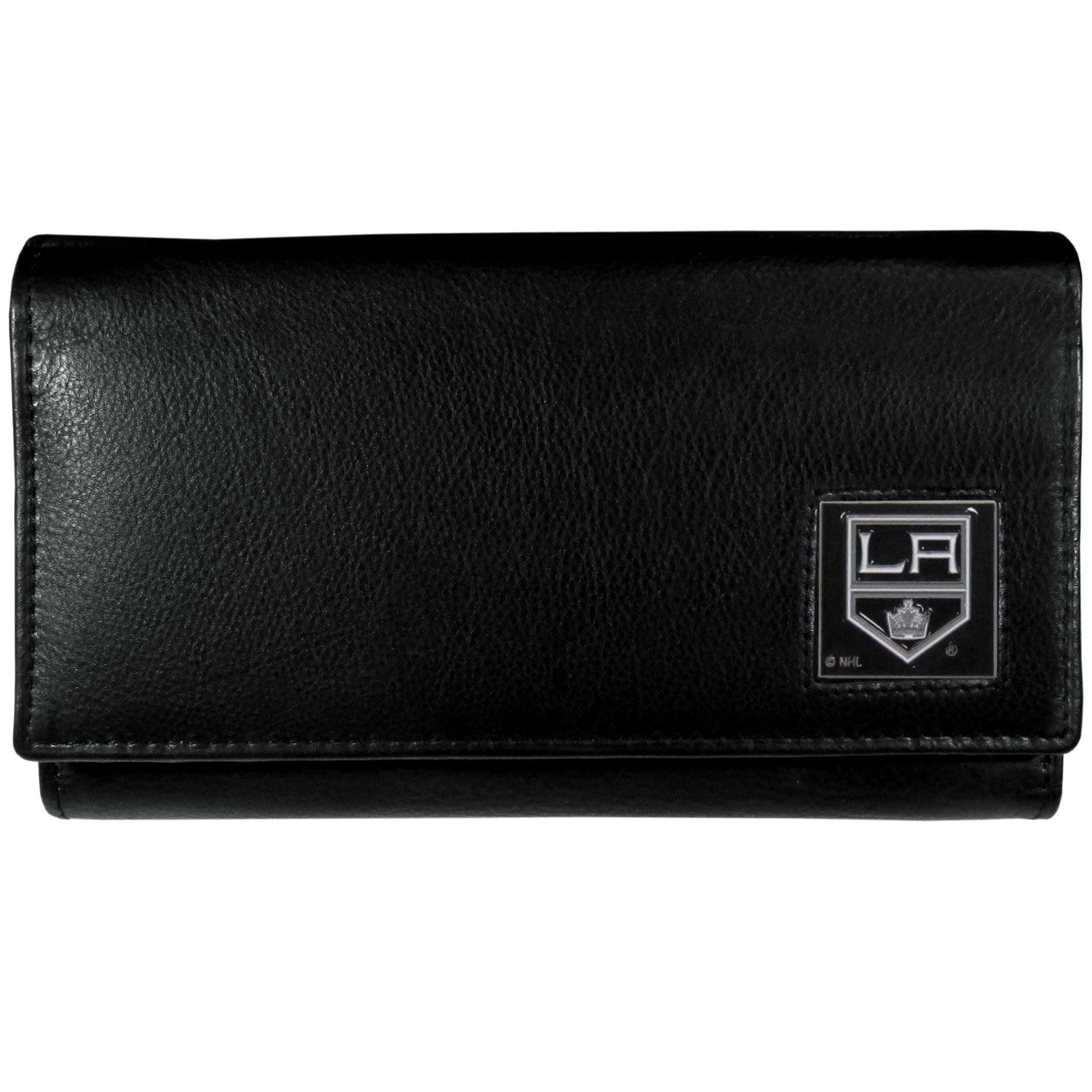 Los Angeles Kings® Leather Women's Wallet - Siskiyou Buckle