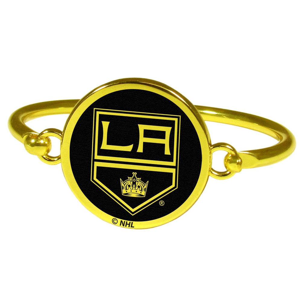 Los Angeles Kings® Gold Tone Bangle Bracelet - Siskiyou Buckle