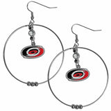 Carolina Hurricanes® 2 Inch Hoop Earrings - Siskiyou Buckle