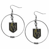 Las Vegas Golden Knights® 2 Inch Hoop Earrings - Siskiyou Buckle