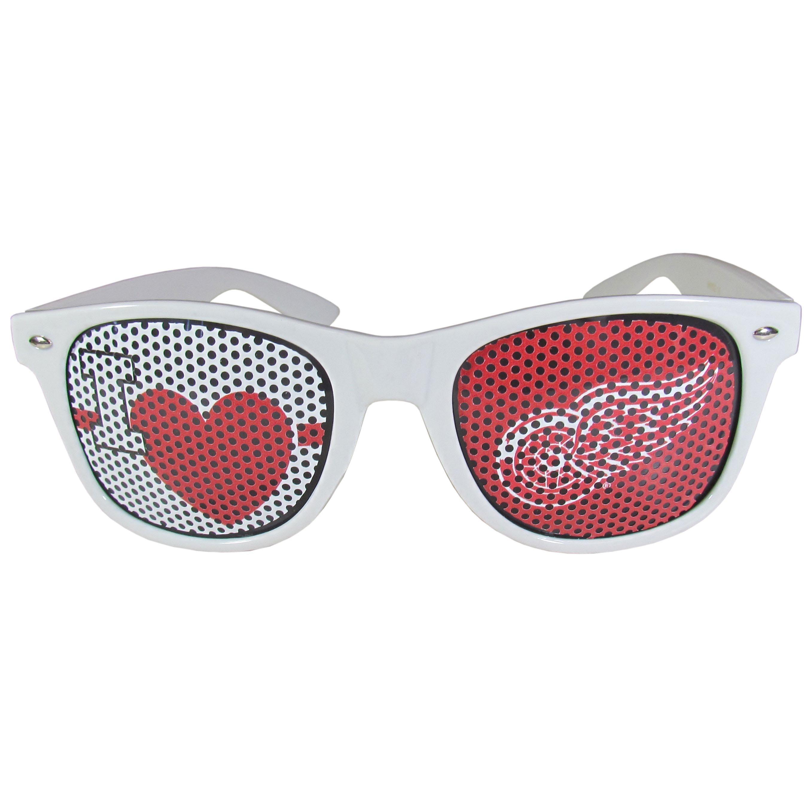 Detroit Red Wings® I Heart Game Day Shades - Flyclothing LLC