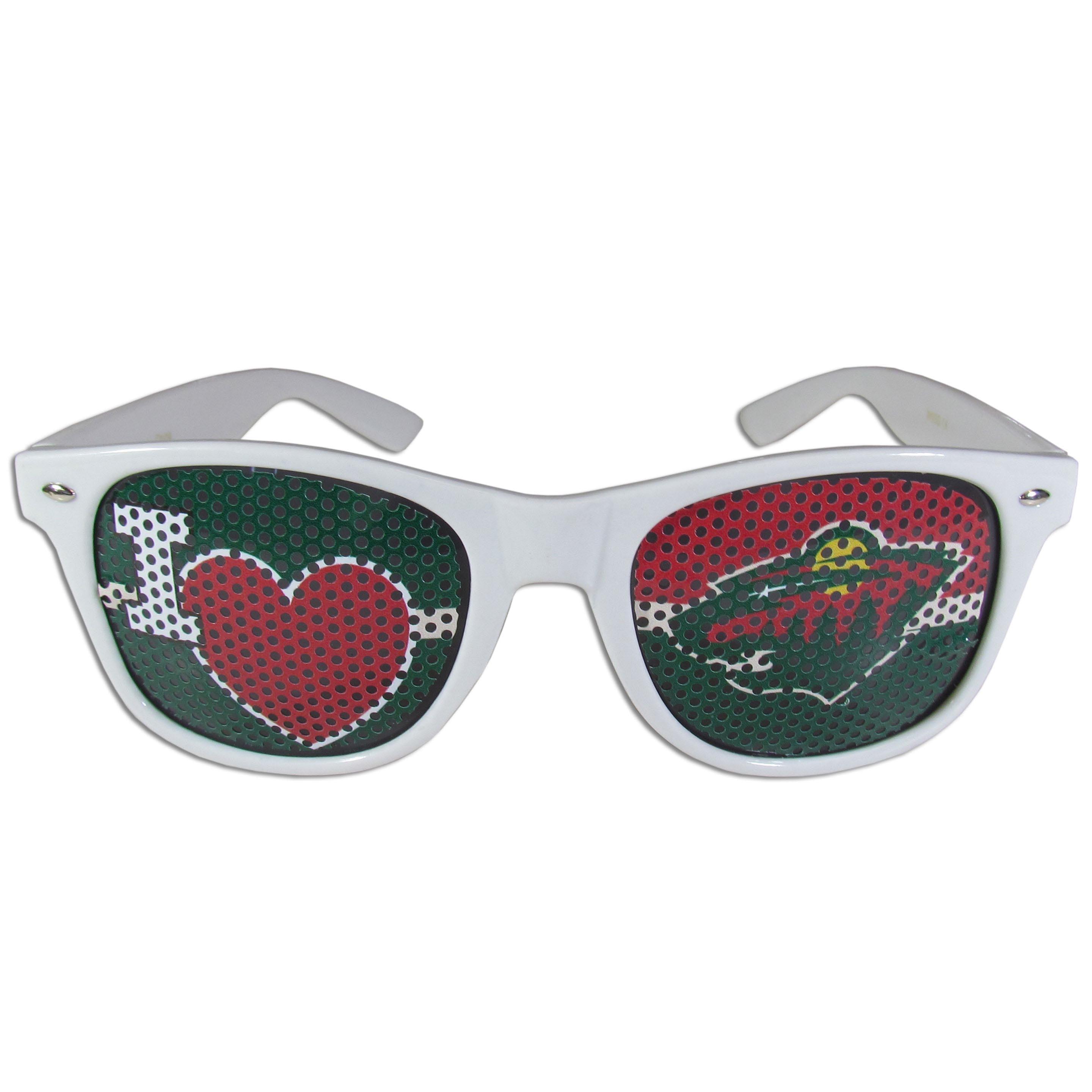 Minnesota Wild® I Heart Game Day Shades - Flyclothing LLC