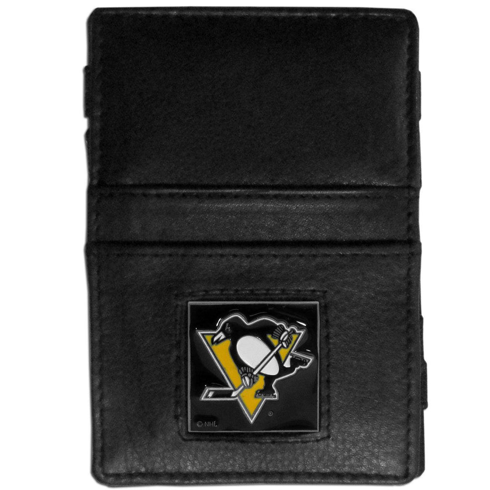 Pittsburgh Penguins® Leather Jacob's Ladder Wallet - Siskiyou Buckle