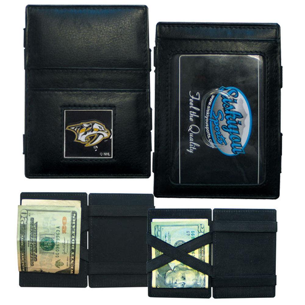 Nashville Predators® Leather Jacob's Ladder Wallet - Siskiyou Buckle