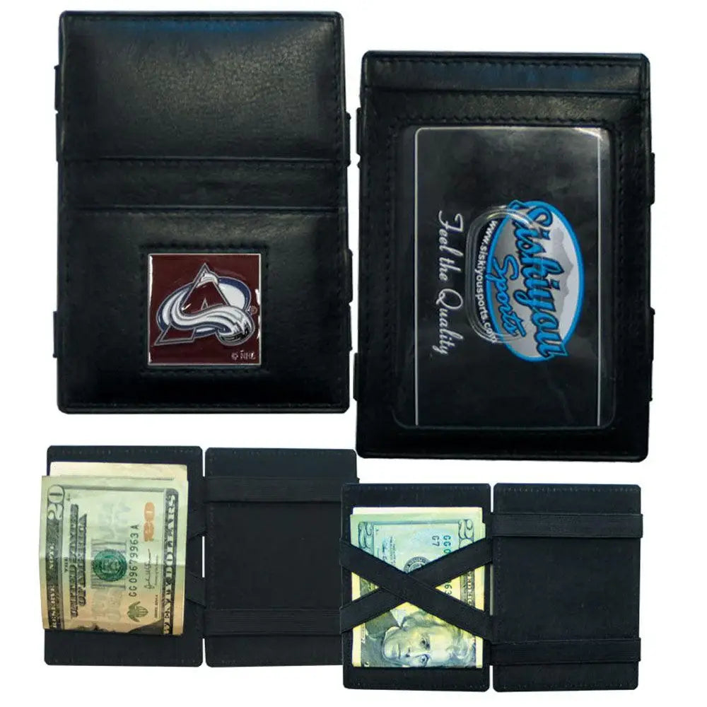 Colorado Avalanche® Leather Jacob's Ladder Wallet - Siskiyou Buckle - Flyclothing LLC