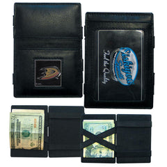 Anaheim Ducks® Leather Jacob's Ladder Wallet - Siskiyou Buckle