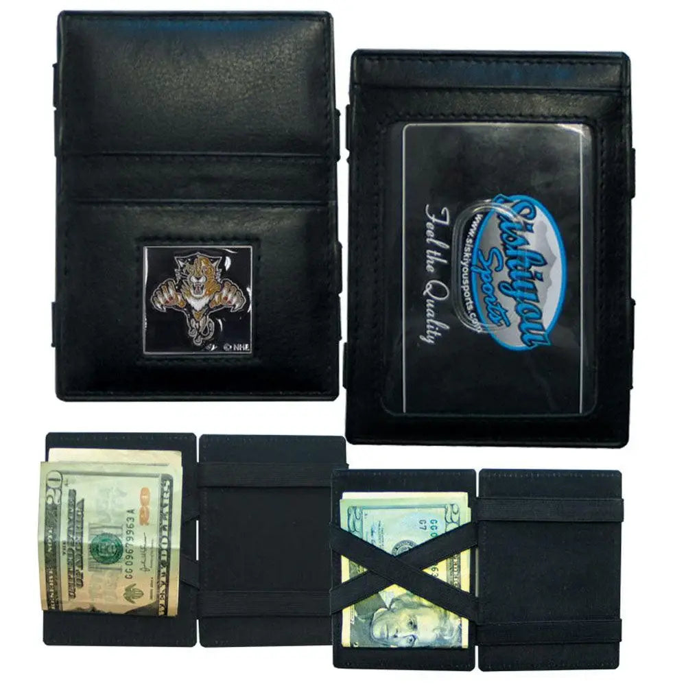 Florida Panthers® Leather Jacob's Ladder Wallet - Siskiyou Buckle - Flyclothing LLC