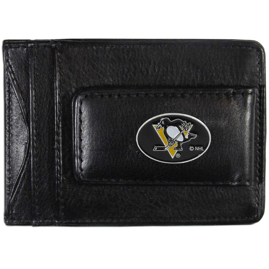 Pittsburgh Penguins® Leather Cash & Cardholder - Flyclothing LLC
