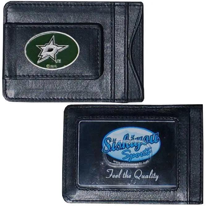 Dallas Stars™ Leather Cash & Cardholder - Siskiyou Buckle