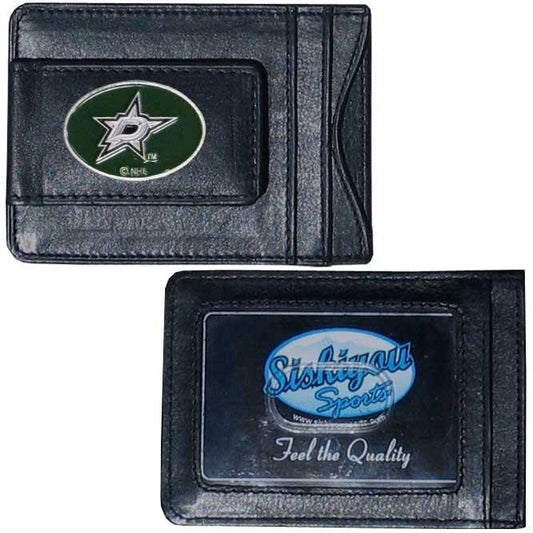 Dallas Stars™ Leather Cash & Cardholder - Siskiyou Buckle