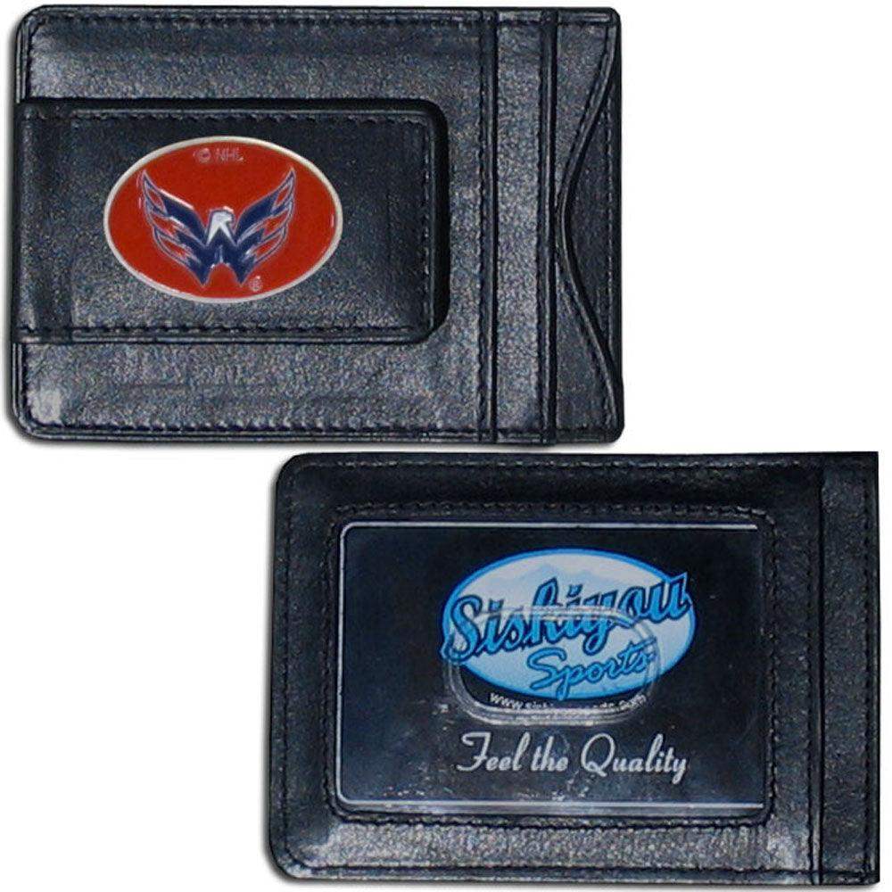 Washington Capitals® Leather Cash & Cardholder - Siskiyou Buckle - Flyclothing LLC