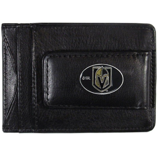 Vegas Golden Knights® Leather Cash & Cardholder - Flyclothing LLC