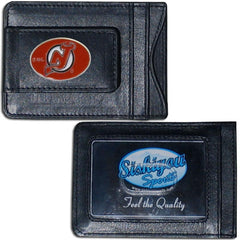 New Jersey Devils® Leather Cash & Cardholder - Flyclothing LLC