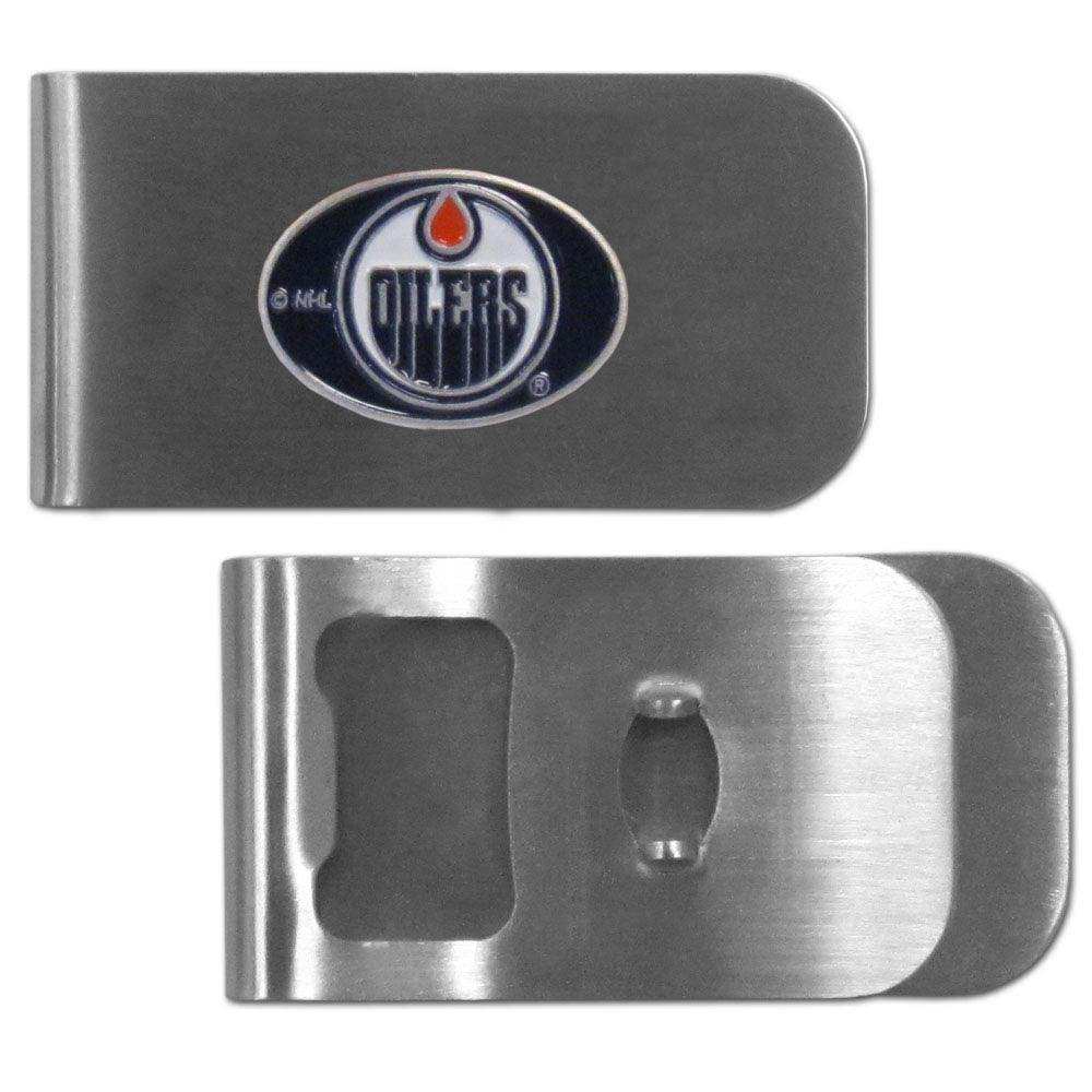 Edmonton Oilers® Bottle Opener Money Clip - Siskiyou Buckle - Flyclothing LLC