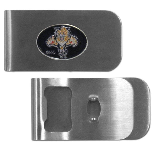 Florida Panthers® Bottle Opener Money Clip - Siskiyou Buckle