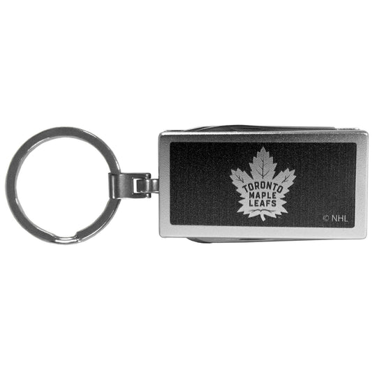 Toronto Maple Leafs® Multi-tool Key Chain, Black - Flyclothing LLC