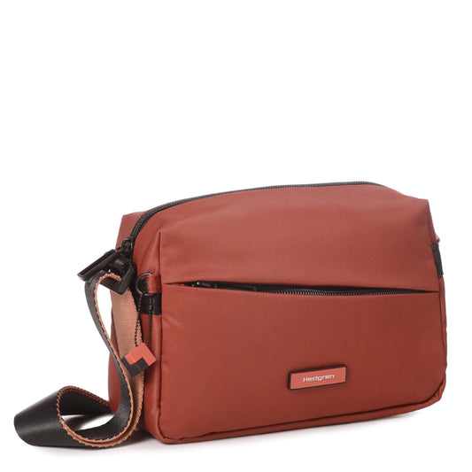 Hedgren Neutron Small Crossbody Cherry Mahogany - Hedgren