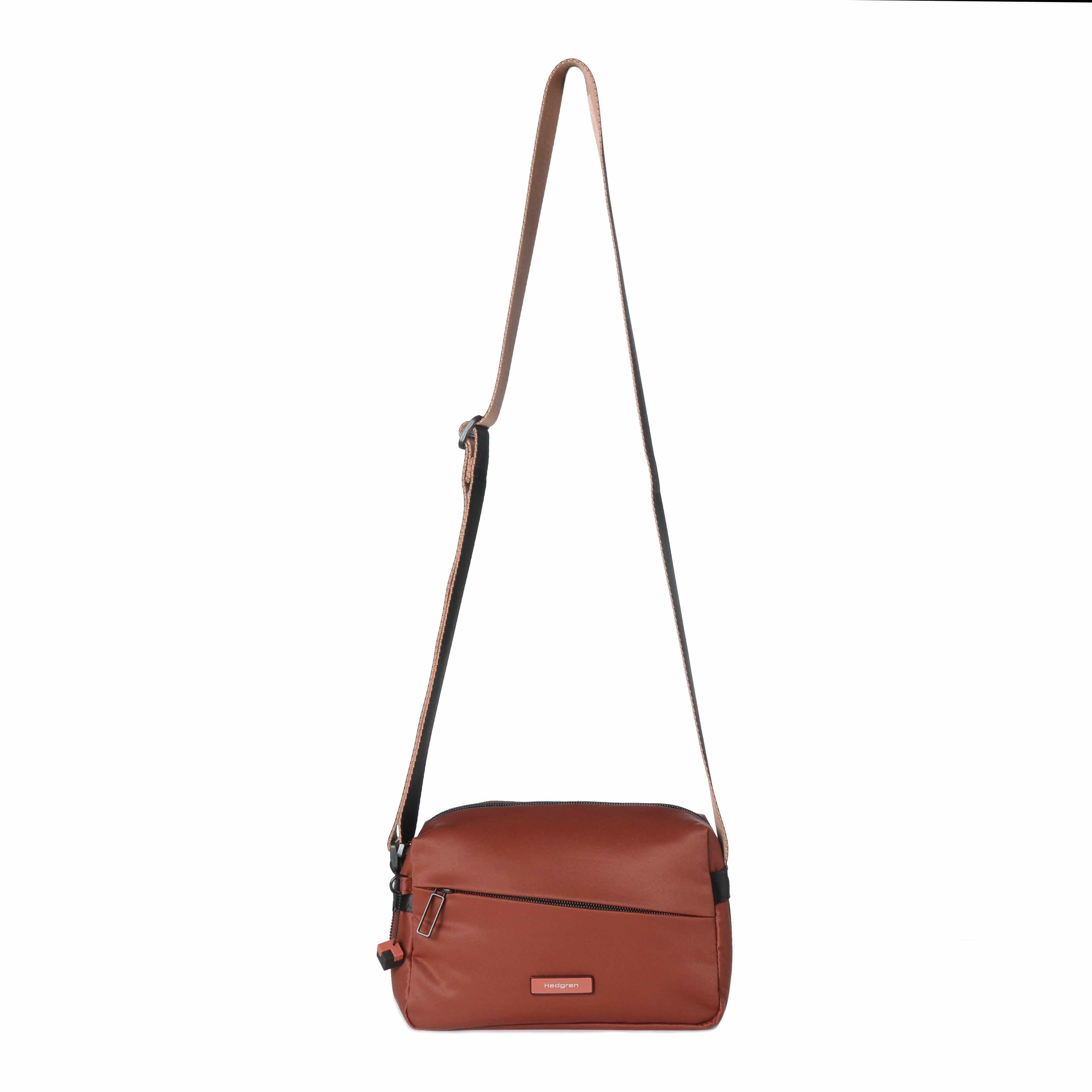 Hedgren Neutron Small Crossbody Cherry Mahogany