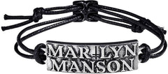 Alchemy Rocks Marylin Manson Logo Bracelet - Flyclothing LLC