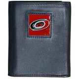 Carolina Hurricanes® Leather Tri-fold Wallet - Siskiyou Buckle - Flyclothing LLC