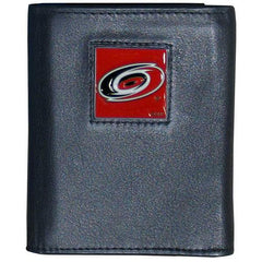 Carolina Hurricanes® Leather Tri-fold Wallet - Siskiyou Buckle