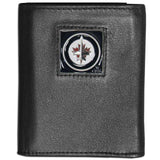 Winnipeg Jets™ Leather Tri-fold Wallet - Siskiyou Buckle - Flyclothing LLC