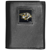 Nashville Predators® Leather Tri-fold Wallet - Siskiyou Buckle