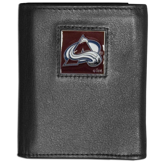 Colorado Avalanche® Leather Tri-fold Wallet - Flyclothing LLC