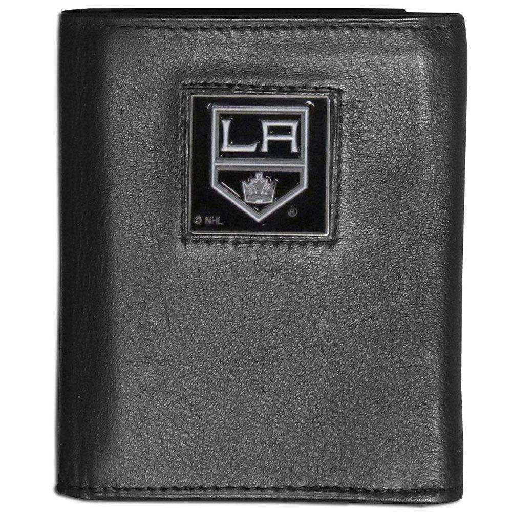 Los Angeles Kings® Leather Tri-fold Wallet - Siskiyou Buckle - Flyclothing LLC