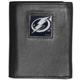 Tampa Bay Lightning® Leather Tri-fold Wallet - Siskiyou Buckle